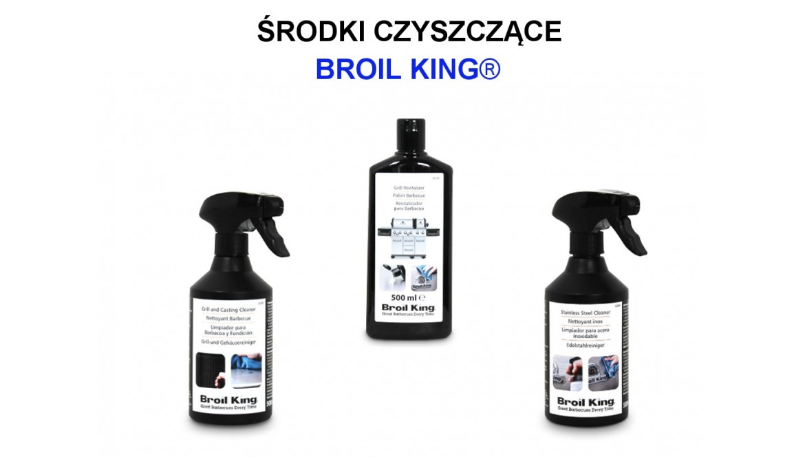 Środki do czyszczenia i konserwacji grilli Broil King® 